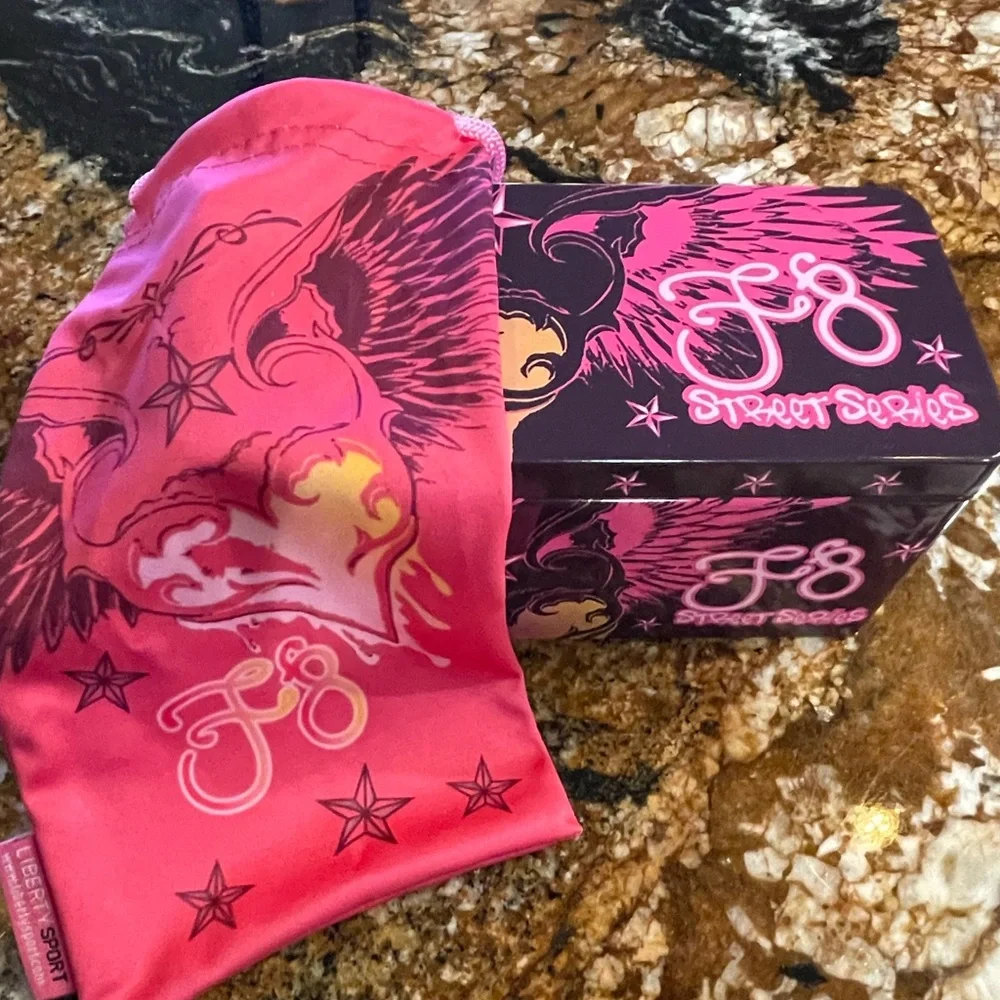 Pink and Black Kids Accessory Set